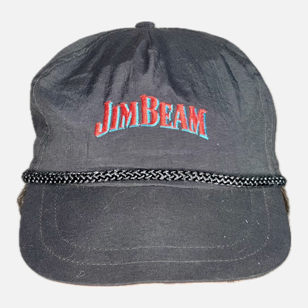 Vintage 90’s Jim Beam Whiskey Snapback Baseball Cap